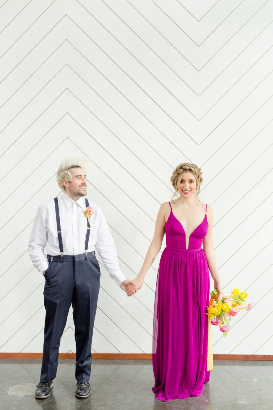 Purple wedding dress | One Fab Day