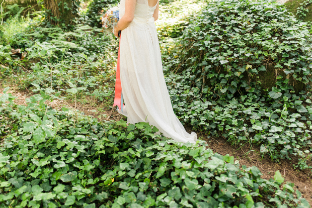 Beautiful forest elopement in Sintra Portugal by Adriana Morais // onefabday.com