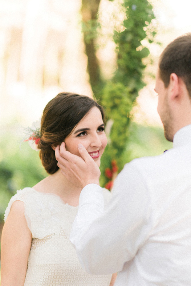 Beautiful forest elopement in Sintra Portugal by Adriana Morais // onefabday.com