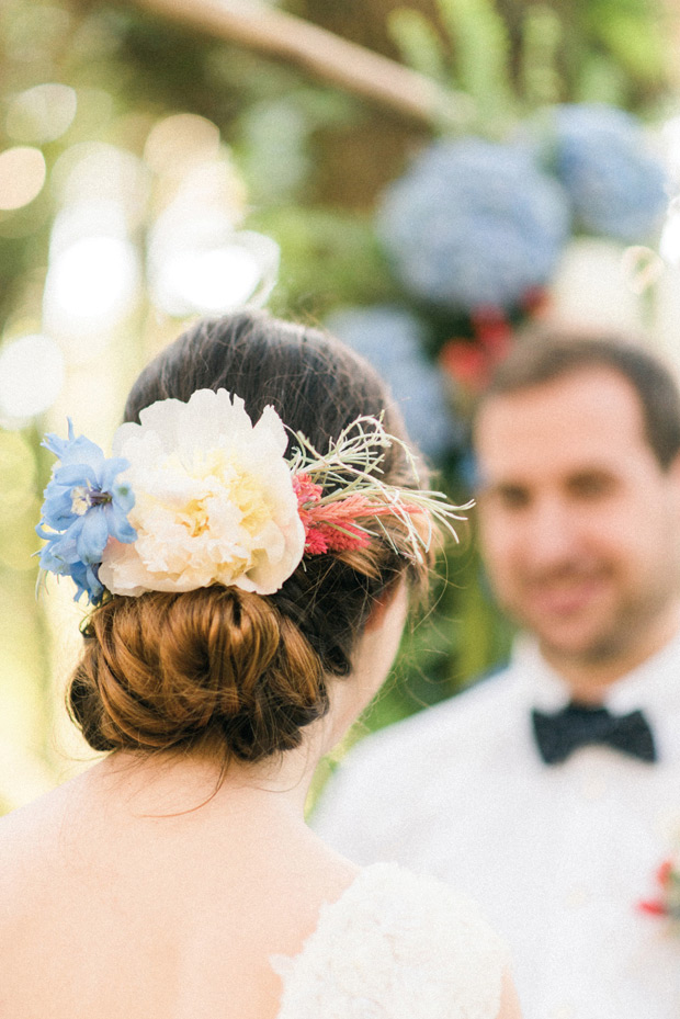 Beautiful forest elopement in Sintra Portugal by Adriana Morais // onefabday.com