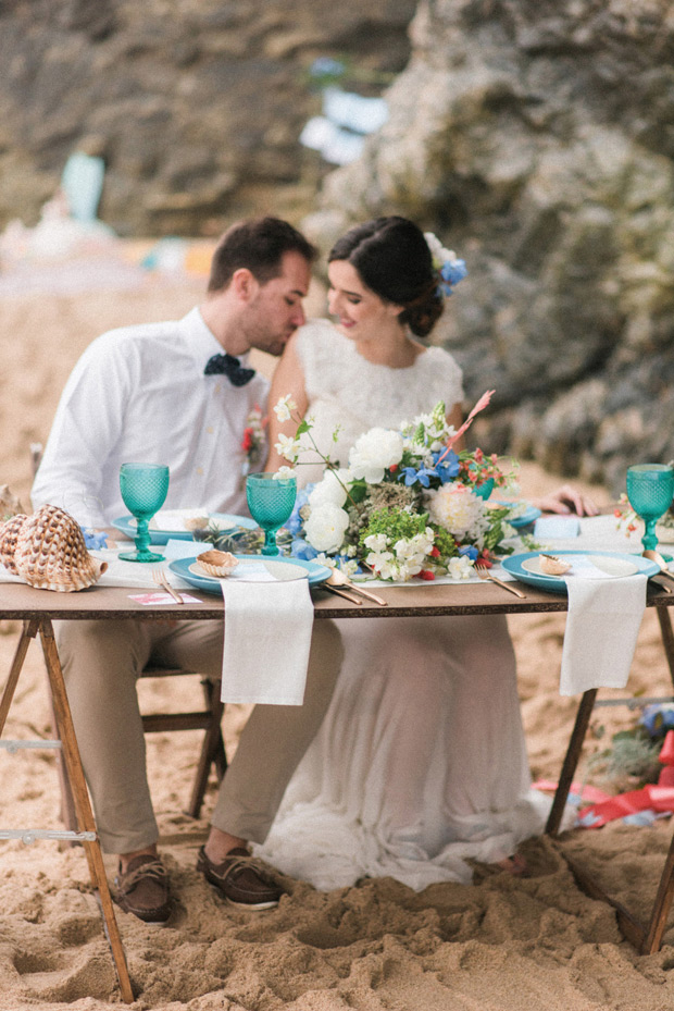 Beautiful forest elopement in Sintra Portugal by Adriana Morais // onefabday.com