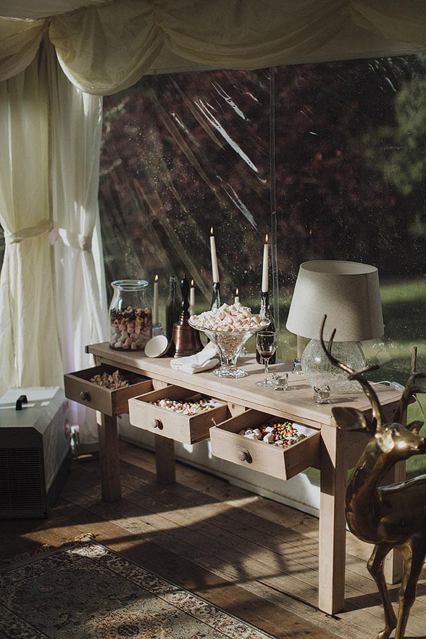 Chic Wedding at Home by Pawel Bebenca // onefabday.com