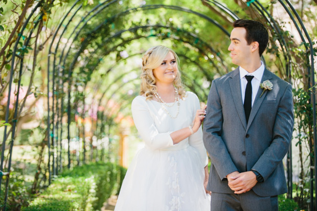 Magical outdoor garden wedding by Marianne Wilson // onefabday.com