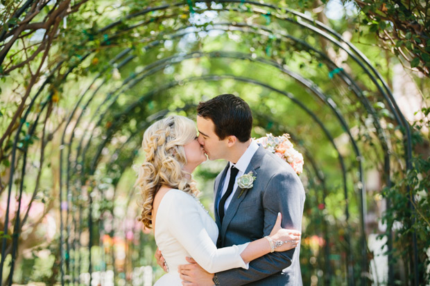 Magical outdoor garden wedding by Marianne Wilson // onefabday.com