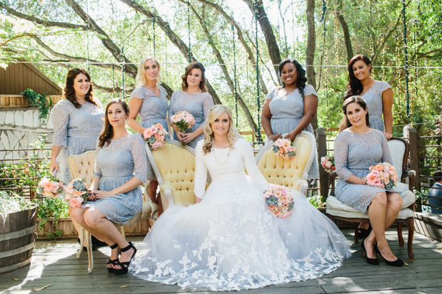 Magical outdoor wedding by Marianne Wilson // onefabday-com.go-vip.net