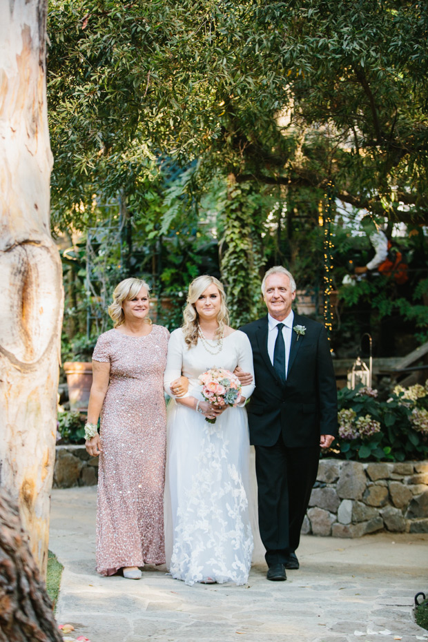 Magical outdoor wedding by Marianne Wilson // onefabday.com