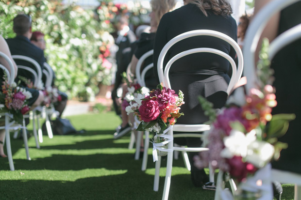 Pretty restaurant wedding by Paul McGinty Photography // onefabday.com