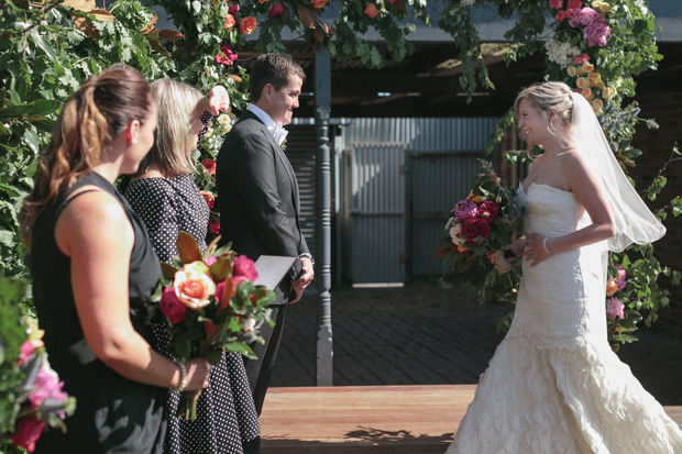 Pretty restaurant wedding by Paul McGinty Photography // onefabday.com