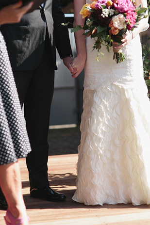 Pretty restaurant wedding by Paul McGinty Photography // onefabday.com