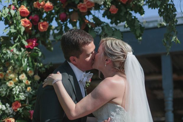 Pretty restaurant wedding by Paul McGinty Photography // onefabday.com