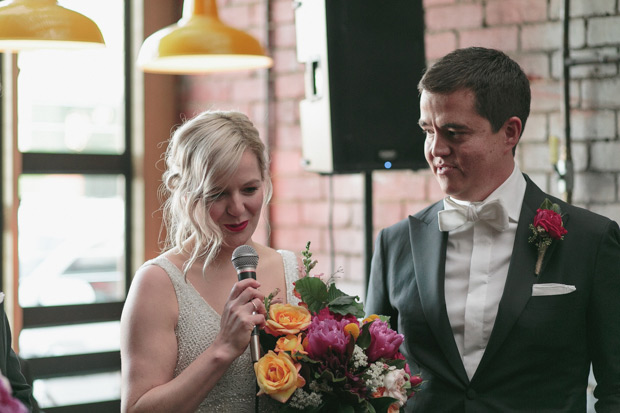 Pretty restaurant wedding by Paul McGinty Photography // onefabday.com