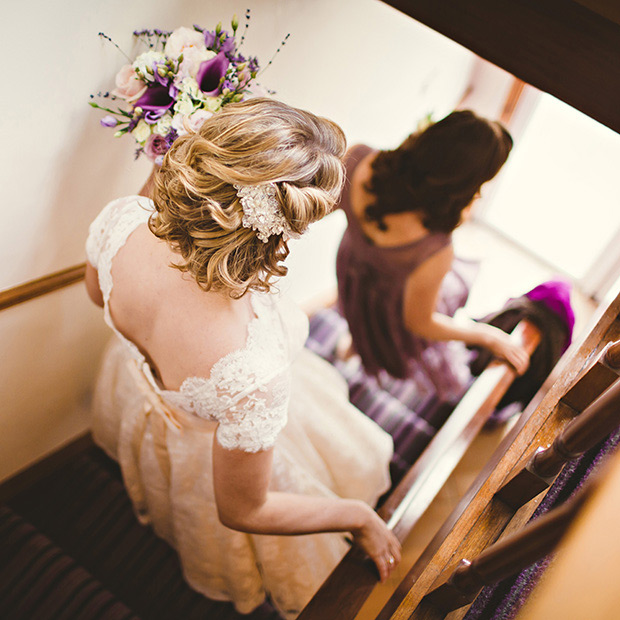 pretty vintage wedding in Ireland // onefabday.com