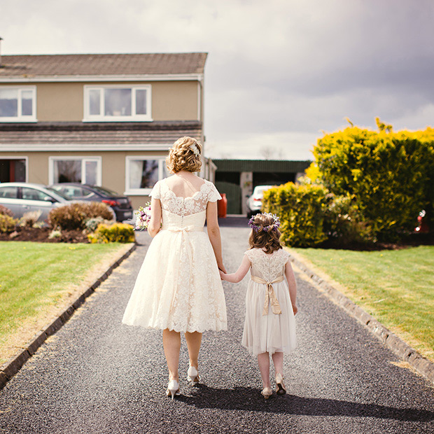 pretty vintage wedding in Ireland // onefabday.com