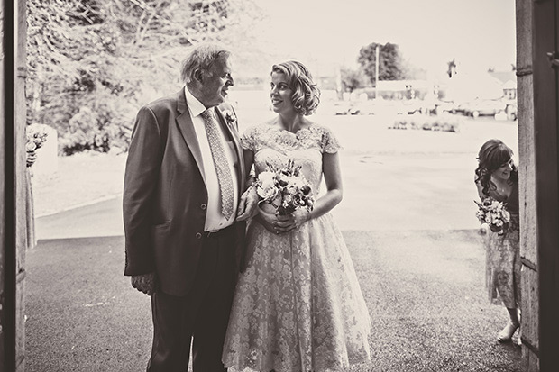 pretty vintage wedding in Ireland // onefabday.com