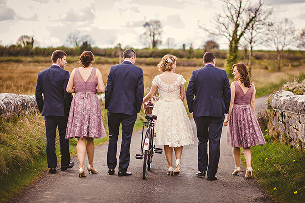 pretty vintage wedding in Ireland // onefabday.com