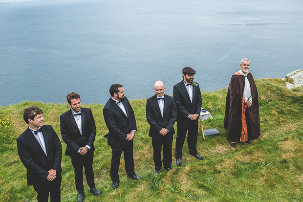 Stunning Irish Cliffs of Moher and Hotel Doolin wedding by MrsRedhead Photography // onefabday.com