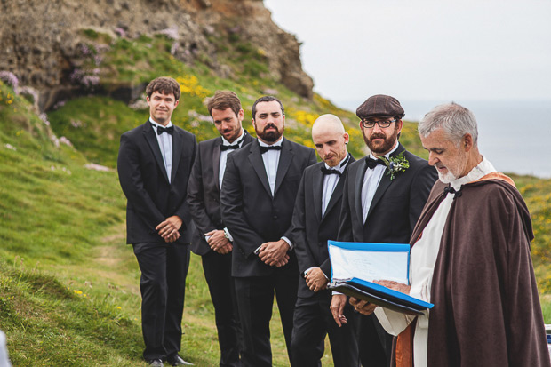 Stunning Irish Cliffs of Moher and Hotel Doolin wedding by MrsRedhead Photography // onefabday.com