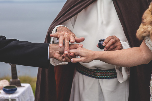 Stunning Irish Cliffs of Moher and Hotel Doolin wedding by MrsRedhead Photography // onefabday.com