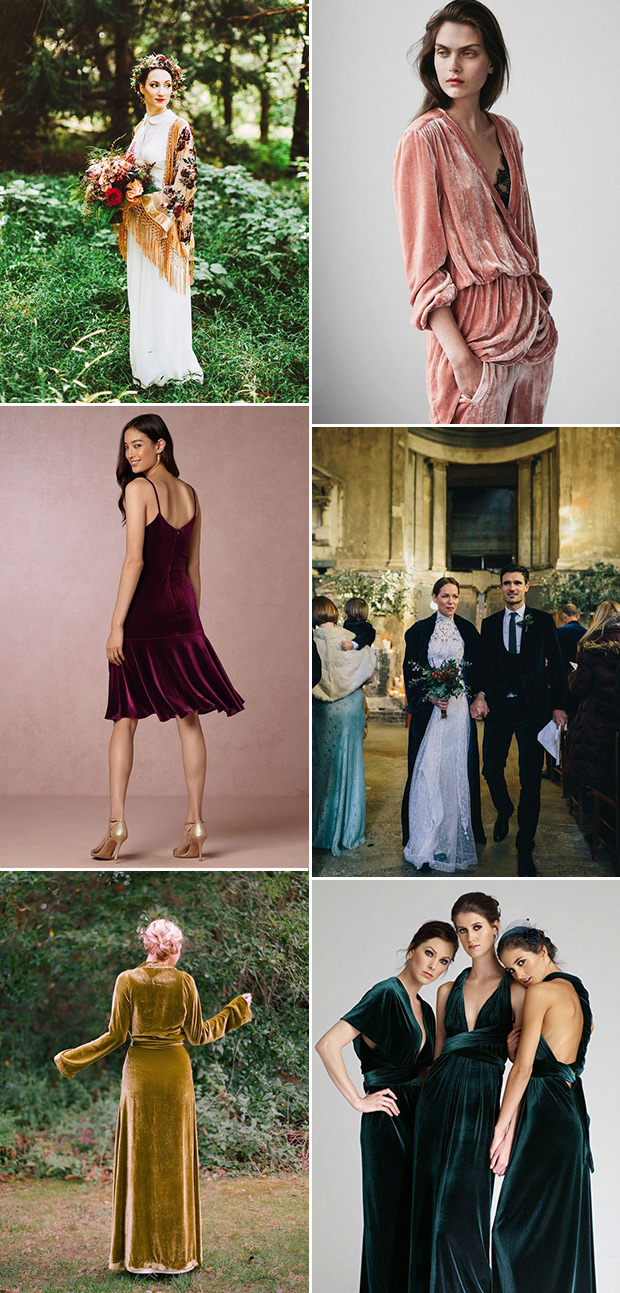 Lush Velvet Wedding Ideas | See more on onefabday.com