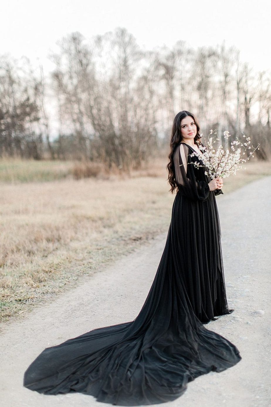 Black Wedding Dresses | onefabday.com