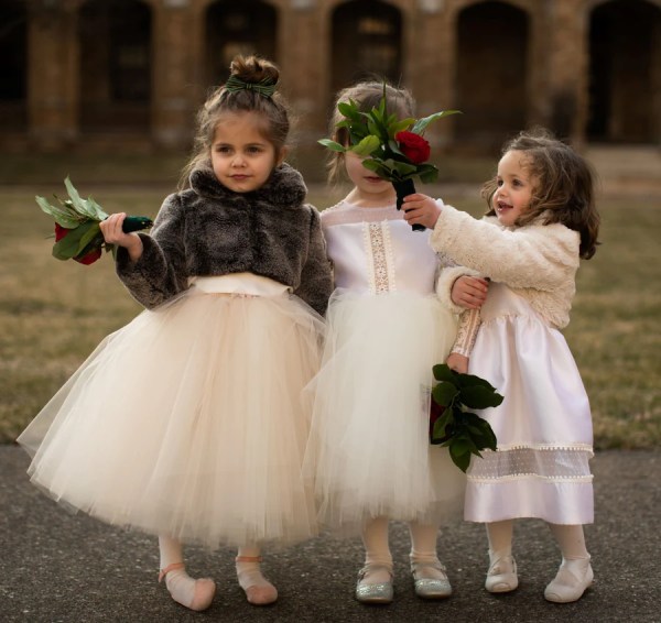 Cute winter flower girl outfit ideas | see them all on onefabday