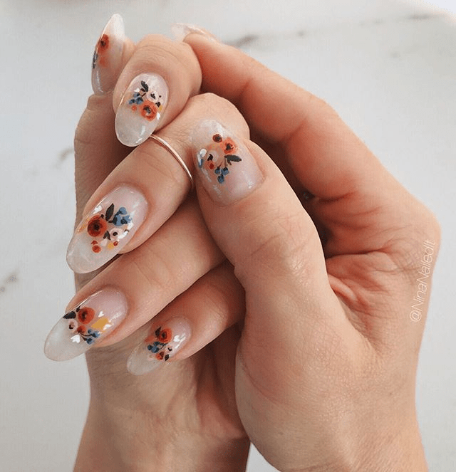 Autumn Nail Ideas // Fall Nail Ideas // see them all on onefabday.com