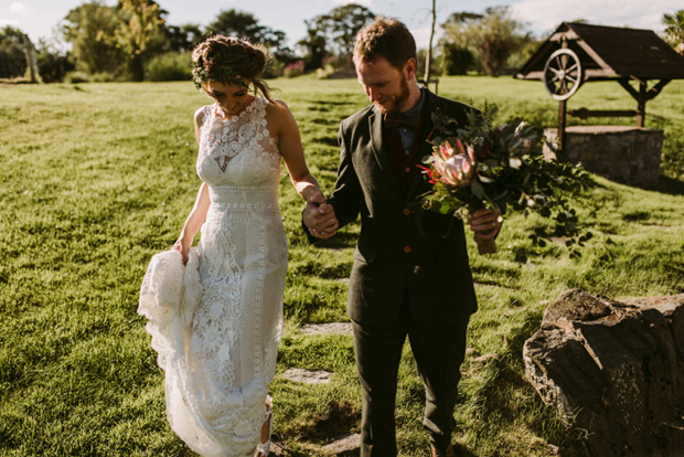 Beautiful Ballymagarvey Village wedding by Art Wedding Photography // onefabday.com