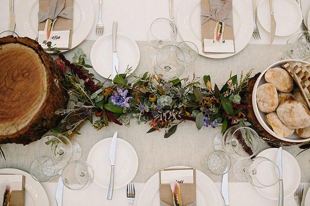 Beautiful boho picnic wedding by Heart and Colour // onefabday.com