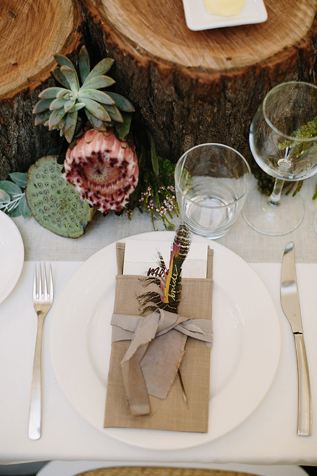 Beautiful boho picnic wedding by Heart and Colour // onefabday.com