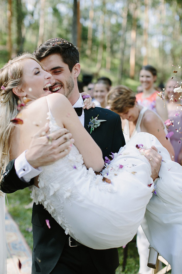 Beautiful boho picnic wedding by Heart and Colour // onefabday.com