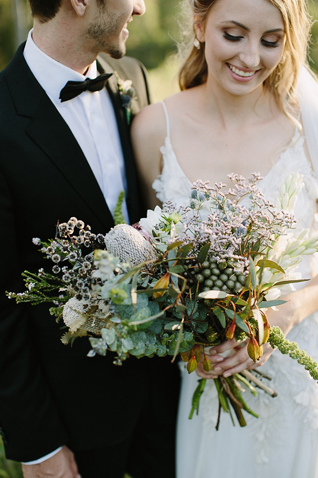 Beautiful boho picnic wedding by Heart and Colour // onefabday.com