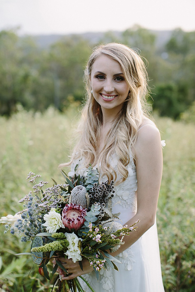 Beautiful boho picnic wedding by Heart and Colour // onefabday.com