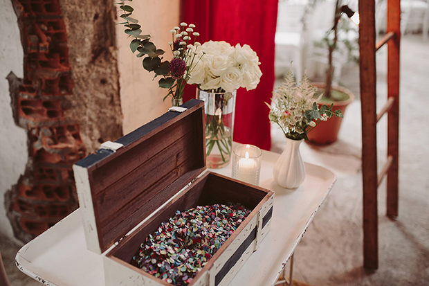 Costa da Morte fashionable wine cellar wedding // onefabday.com