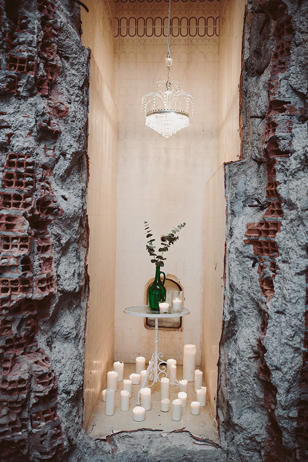 Costa da Morte fashionable wine cellar wedding // onefabday.com