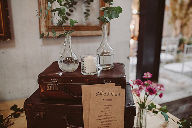 Costa da Morte fashionable wine cellar wedding // onefabday.com