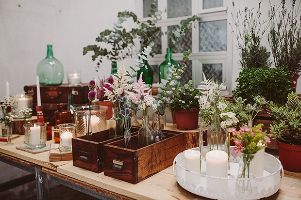 Costa da Morte fashionable wine cellar wedding // onefabday.com