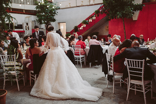 Costa da Morte fashionable wine cellar wedding // onefabday.com