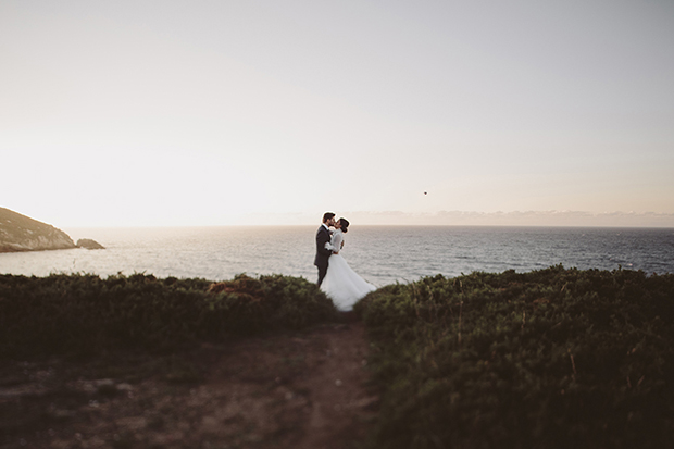 Costa da Morte fashionable wine cellar wedding // onefabday.com