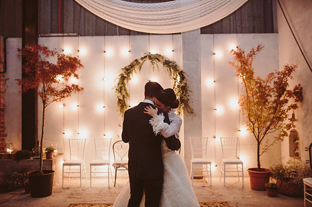 Costa da Morte fashionable wine cellar wedding // onefabday.com