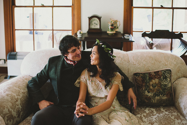 Beautiful vintage Ginninderry Homestead real wedding // onefabday.com