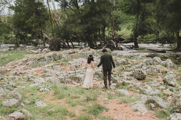 Beautiful vintage Ginninderry Homestead real wedding // onefabday.com