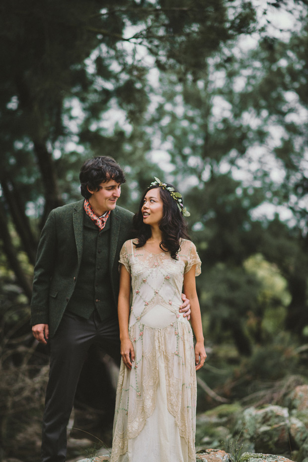 Beautiful vintage Ginninderry Homestead real wedding // onefabday.com