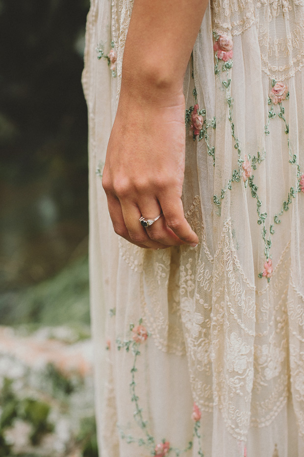 Beautiful vintage Ginninderry Homestead real wedding // onefabday.com