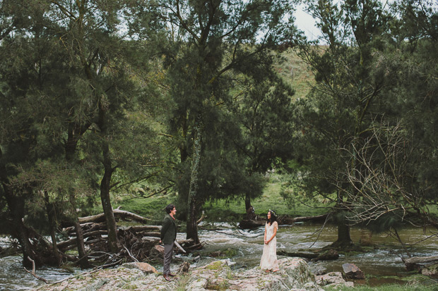 Beautiful vintage Ginninderry Homestead real wedding // onefabday.com