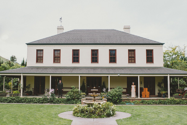 Beautiful vintage Ginninderry Homestead real wedding // onefabday.com