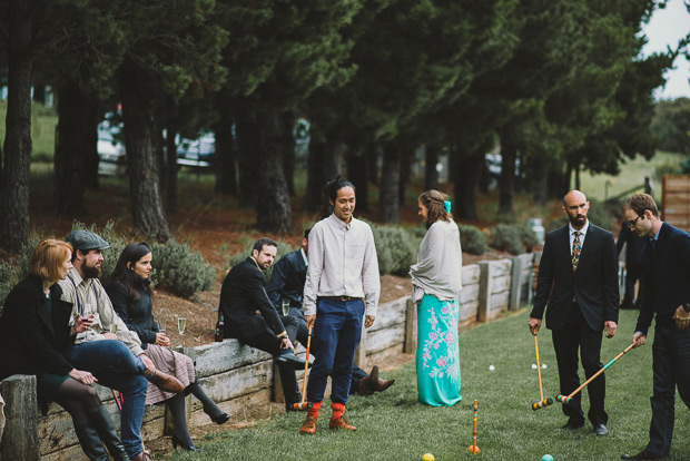 Beautiful vintage Ginninderry Homestead real wedding // onefabday.com