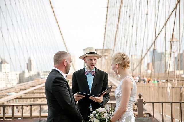 Super chic and stylish New York elopement by Stylish and Hip Weddings // onefabday.com