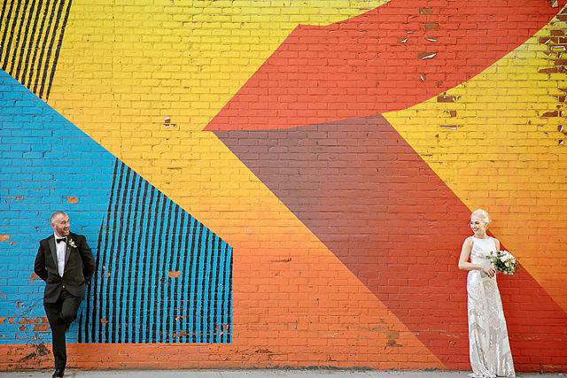 Super chic and stylish New York elopement by Stylish and Hip Weddings // onefabday.com