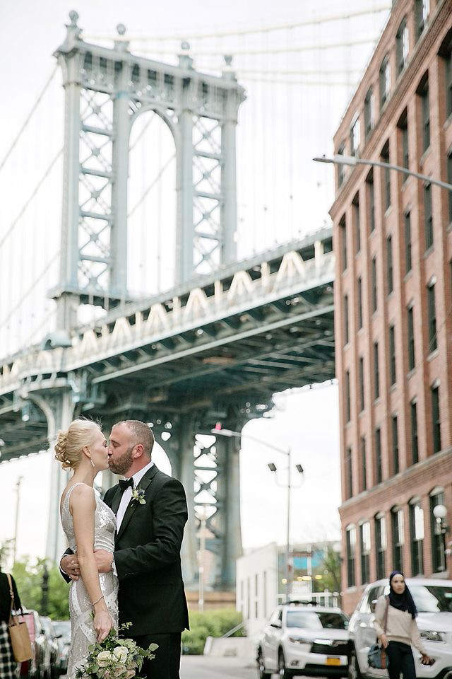 Super chic and stylish New York elopement by Stylish and Hip Weddings // onefabday.com