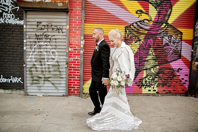 Super chic and stylish New York elopement by Stylish and Hip Weddings // onefabday-com.go-vip.net